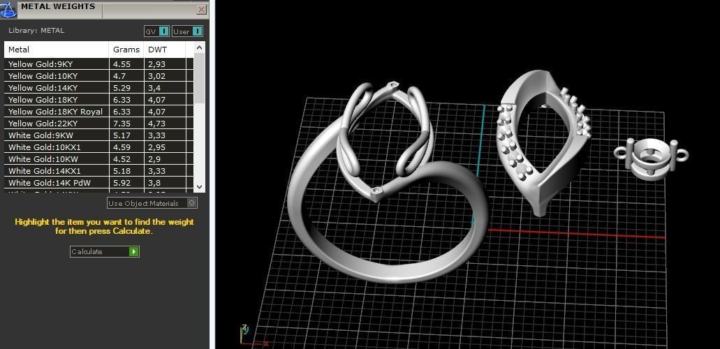 Ring Marquis Model 3327 3D print model_9