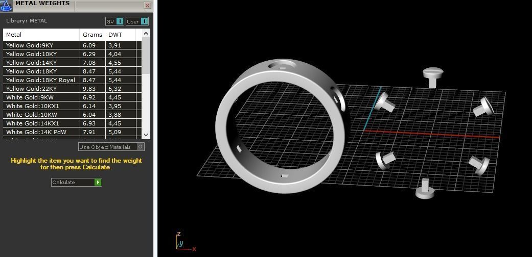 Bolt ring Model 3319 3D print model_8