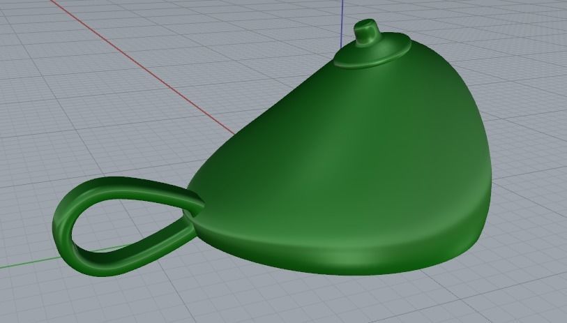 Pendant Model 3316 3D print model_4