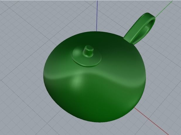 Pendant Model 3316 3D print model_2