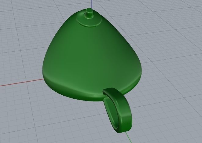 Pendant Model 3316 3D print model_3