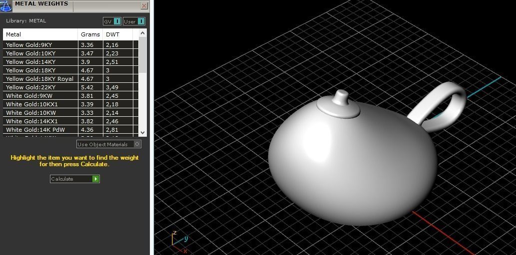 Pendant Model 3316 3D print model_8