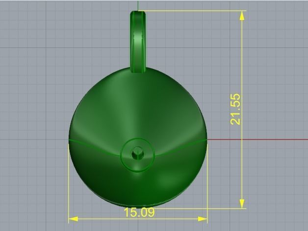Pendant Model 3316 3D print model_6