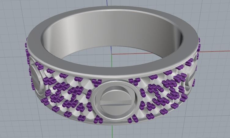 Bolt ring Model 3257 3D print model_5