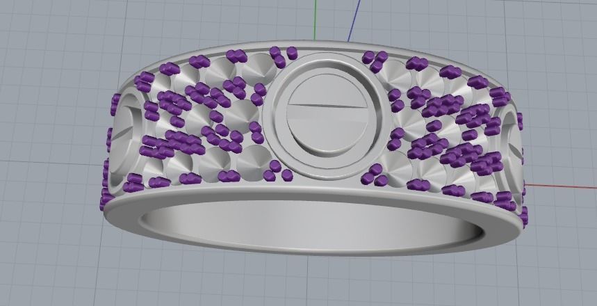 Bolt ring Model 3257 3D print model_2