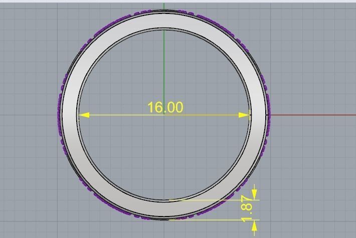 Bolt ring Model 3257 3D print model_6