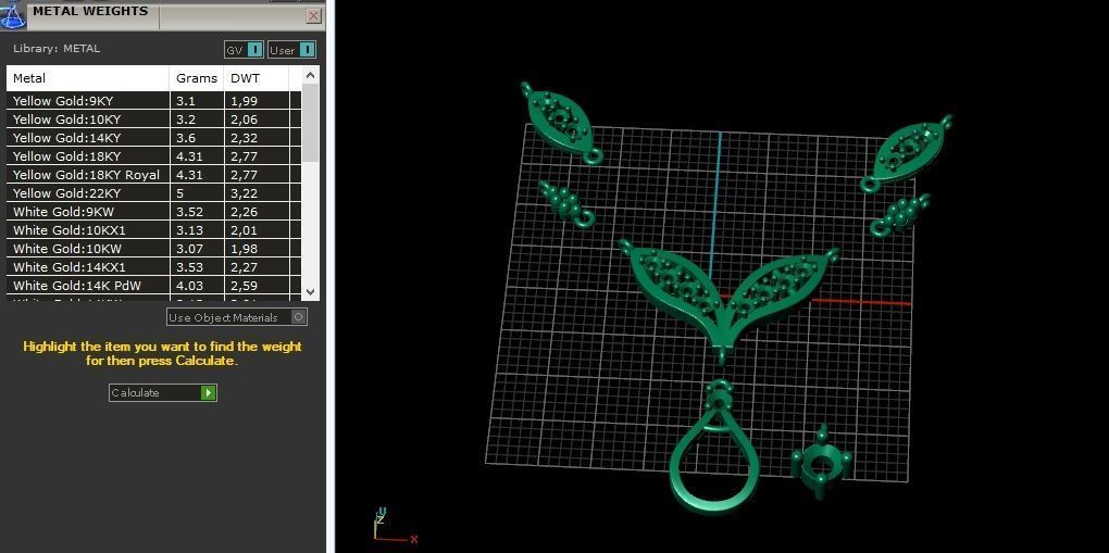 Necklace Model 3354 3D print model_8