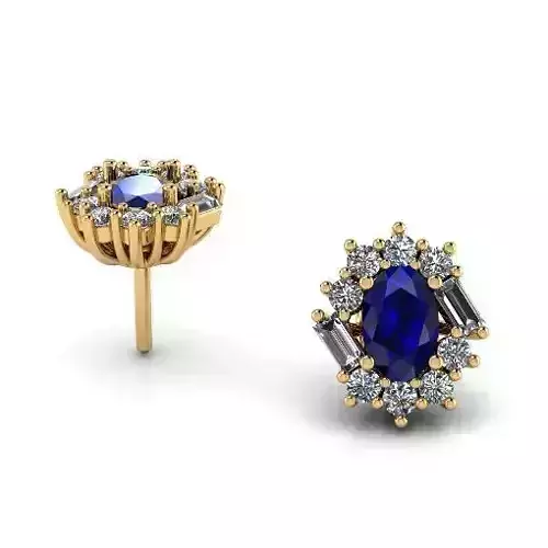 Earrings puset Model 3353