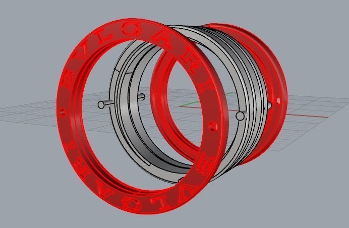 Ring Model 3346 3D print model_3