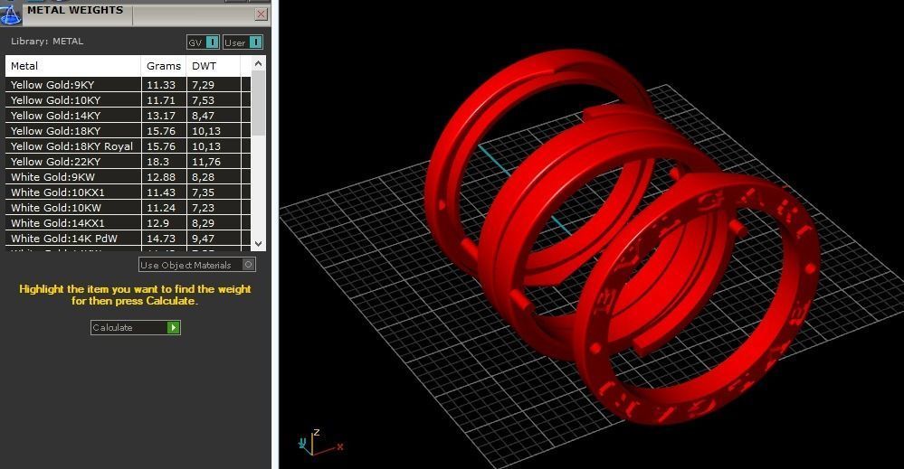 Ring Model 3346 3D print model_8