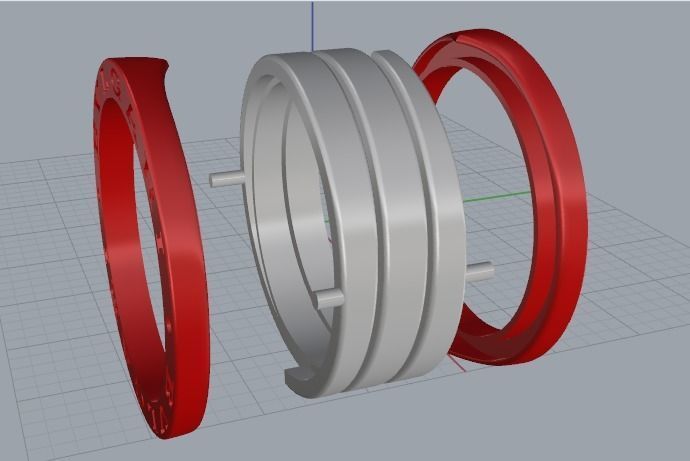 Ring Model 3346 3D print model_2