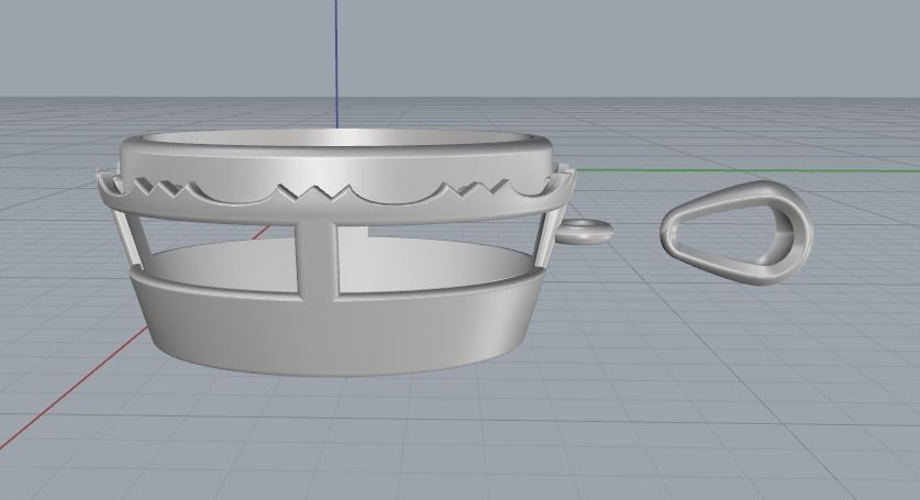 Pendant Model 3337 3D print model_3