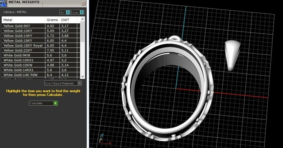 Pendant Model 3337 3D print model_8