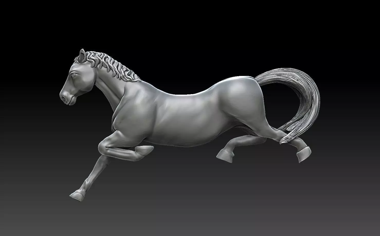 HORSE MODEL 3D print model_0
