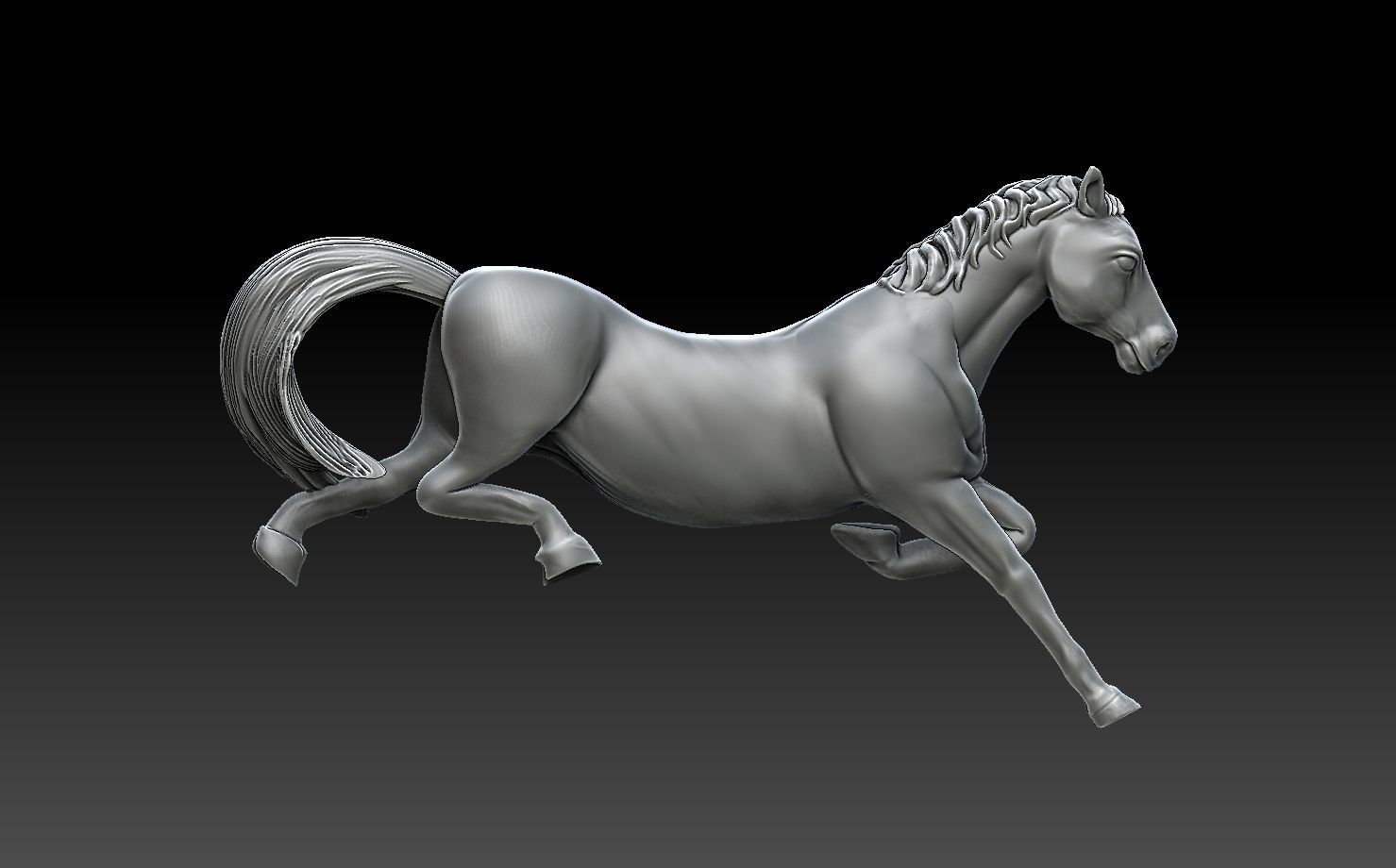 HORSE MODEL 3D print model_1