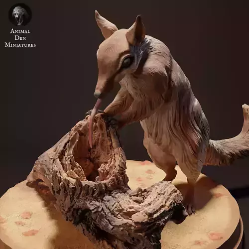 Numbat Eating 3D print model