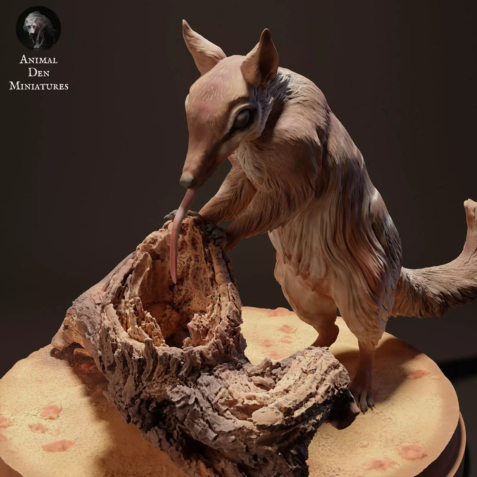 Numbat Eating 3D print model