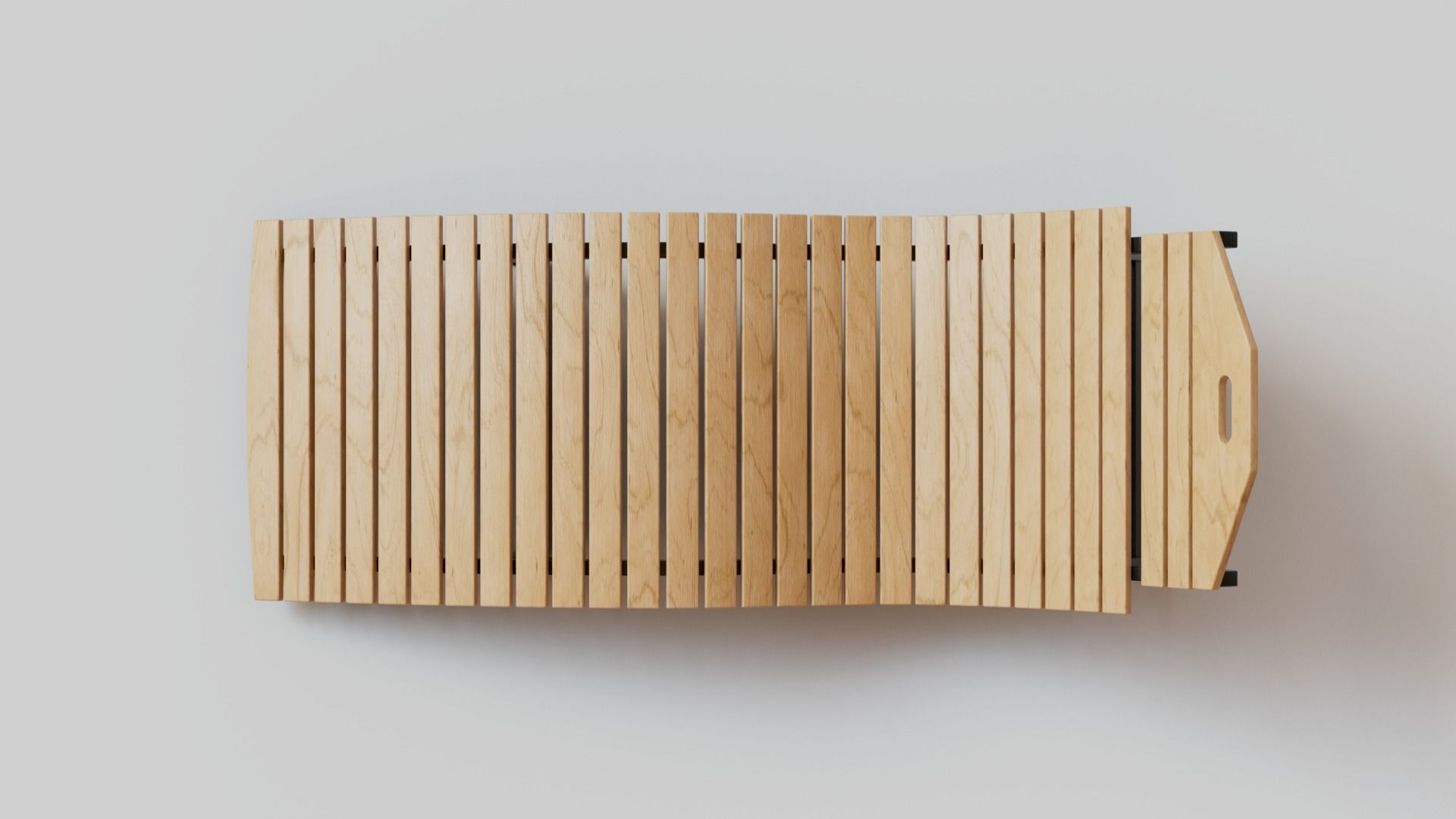 Modern Outdoor Lounge Chair 3D model_8