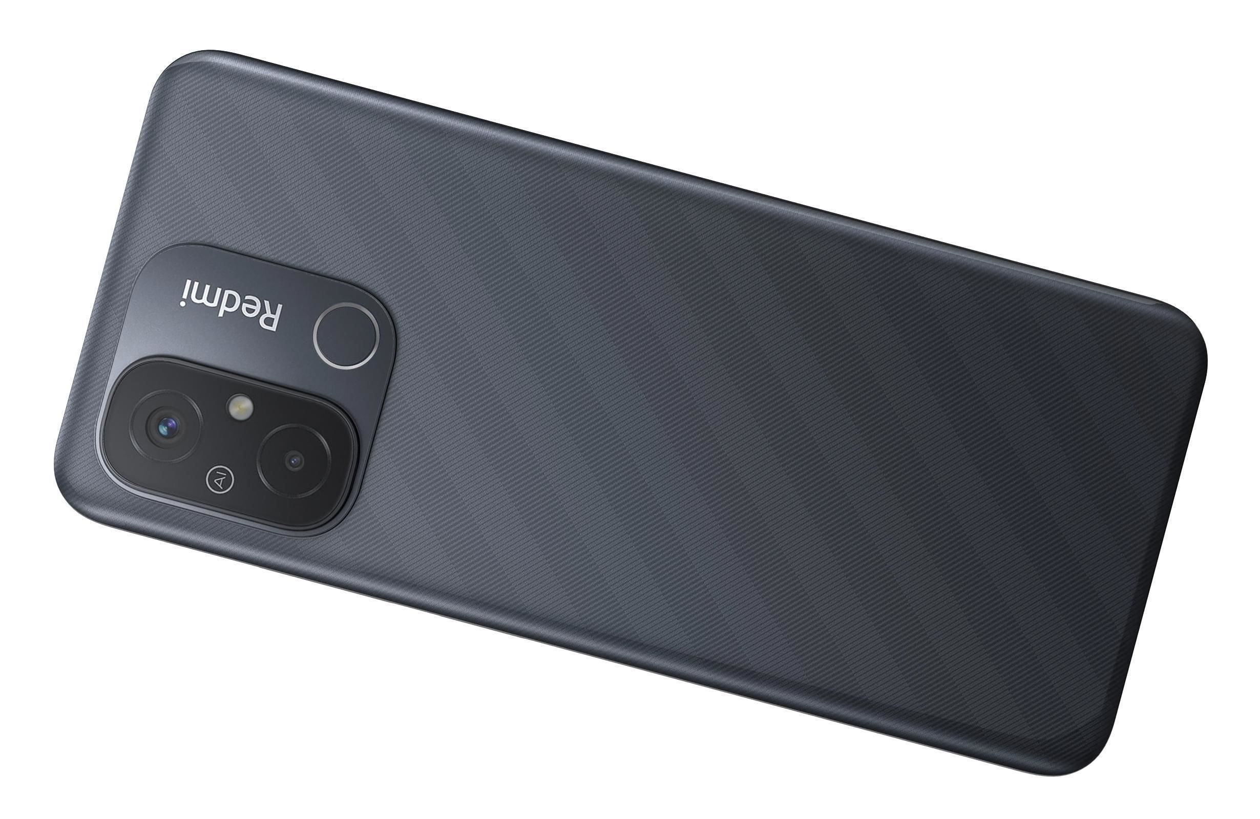 Xiaomi Redmi 12C Black Low-poly 3D model_11