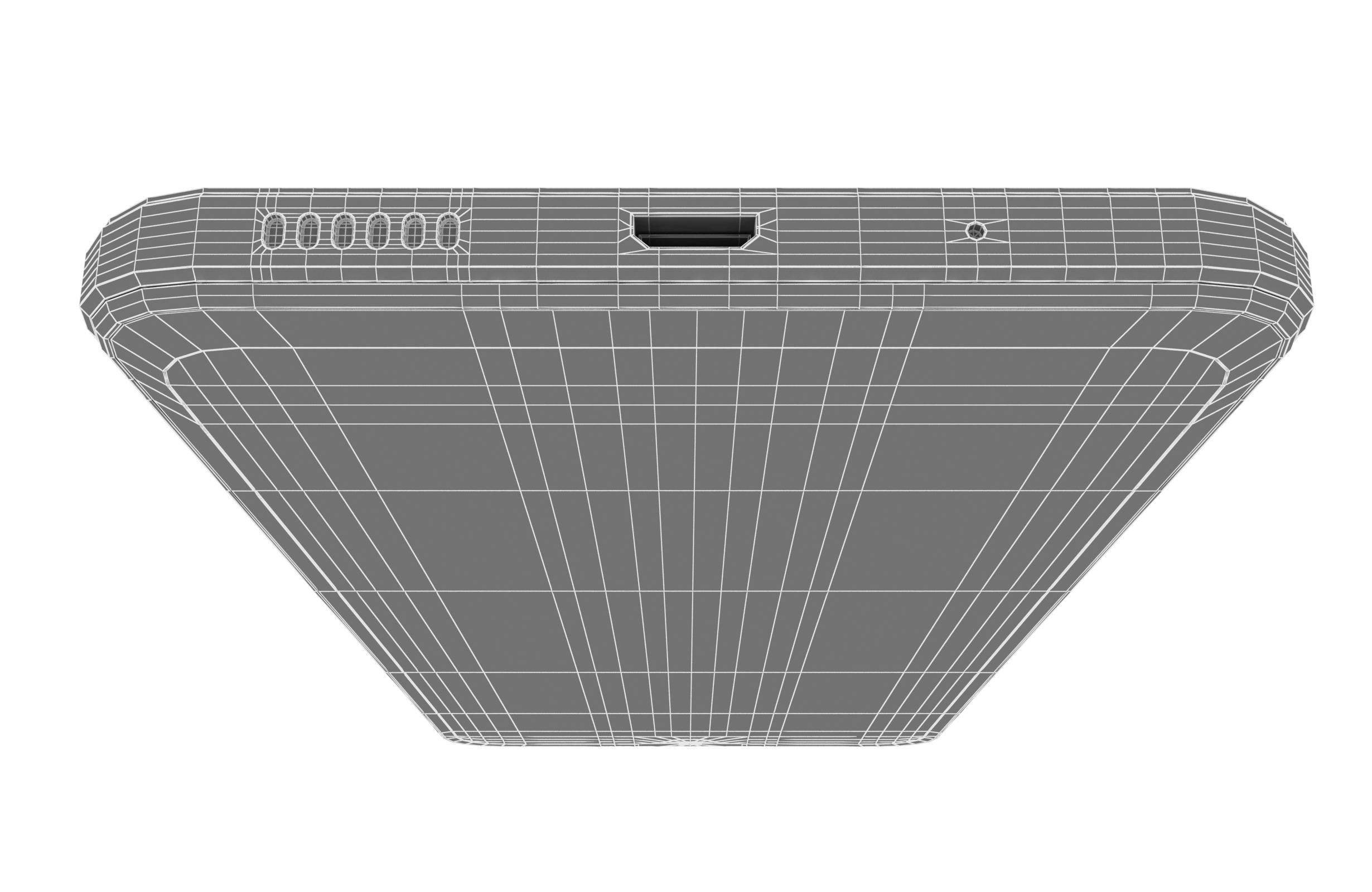 Xiaomi Redmi 12C Black Low-poly 3D model_26