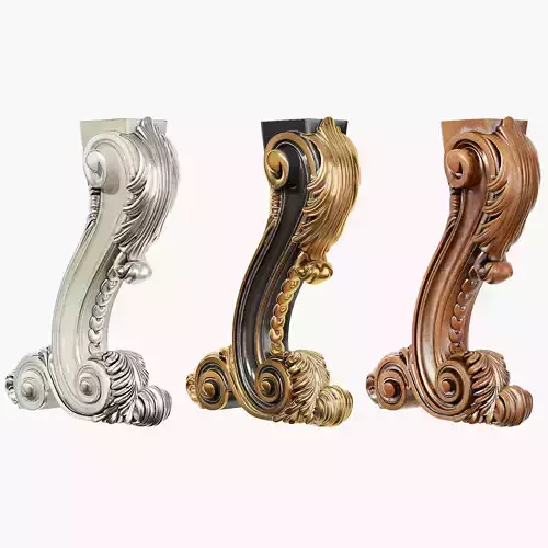 Classic leg 060 3D model