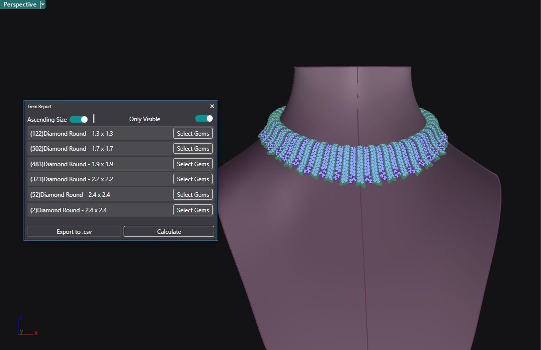 Necklaces 3D print model_1