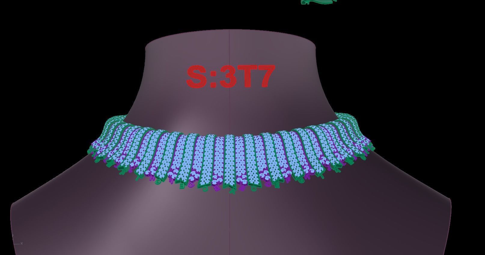 Necklaces 3D print model_3