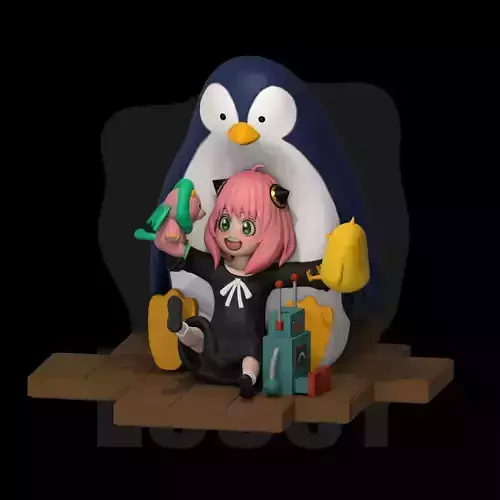Anya Forger 3D print model