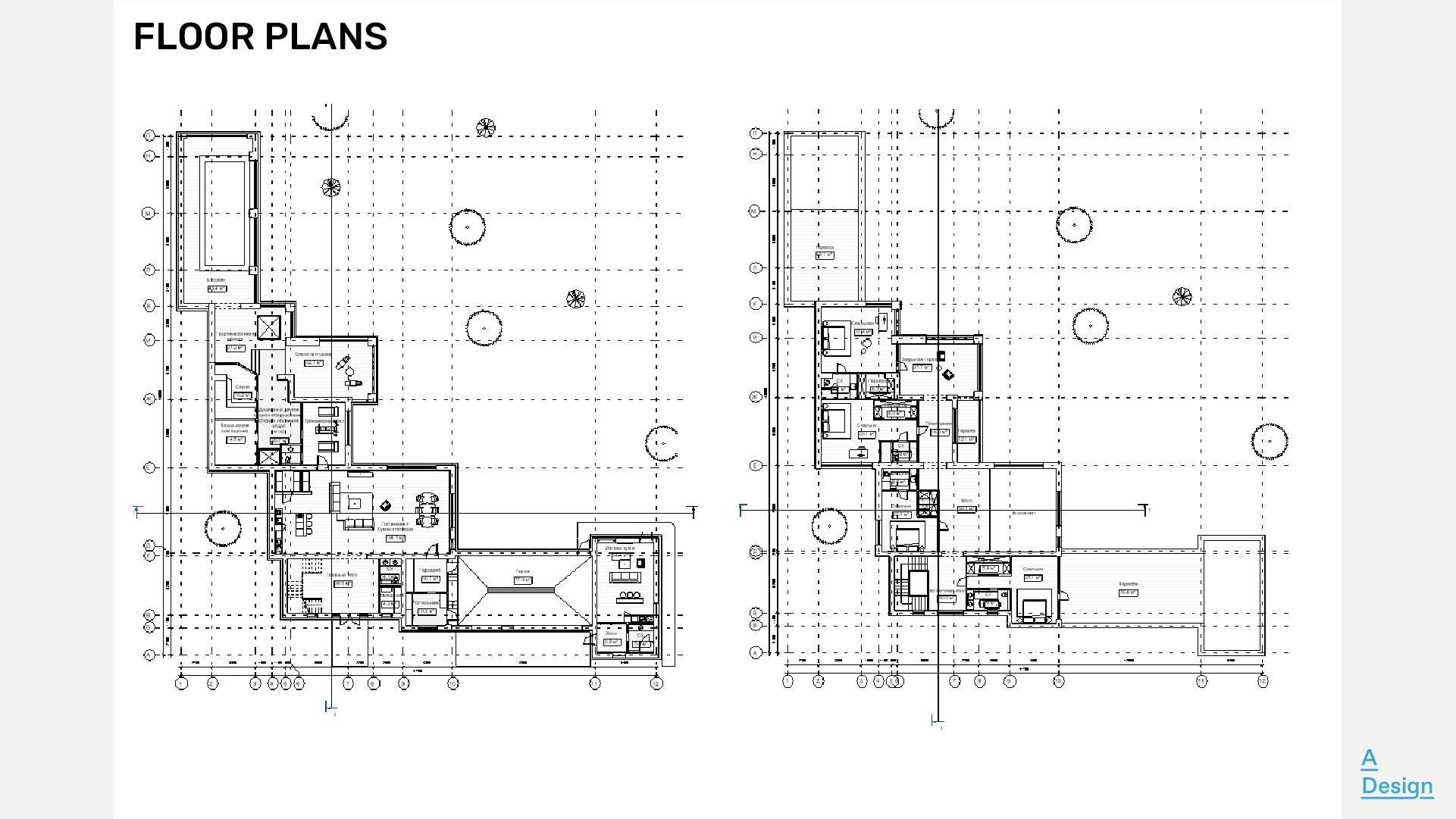 Modern forest house - Revit 3D model_4