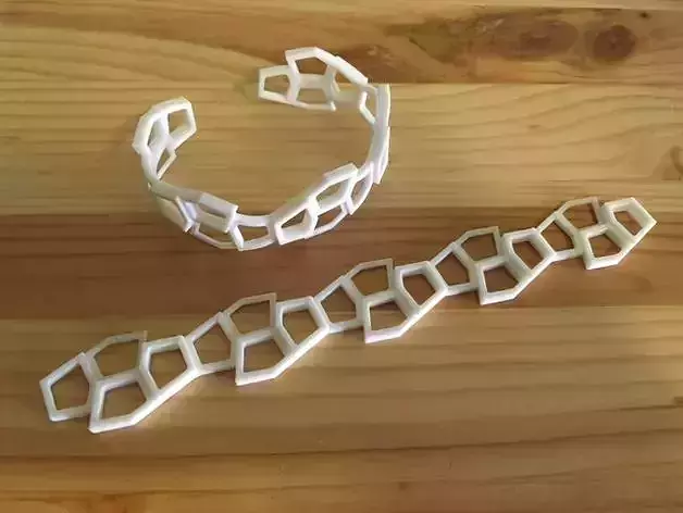 Pentagon Thermoform Bracelet