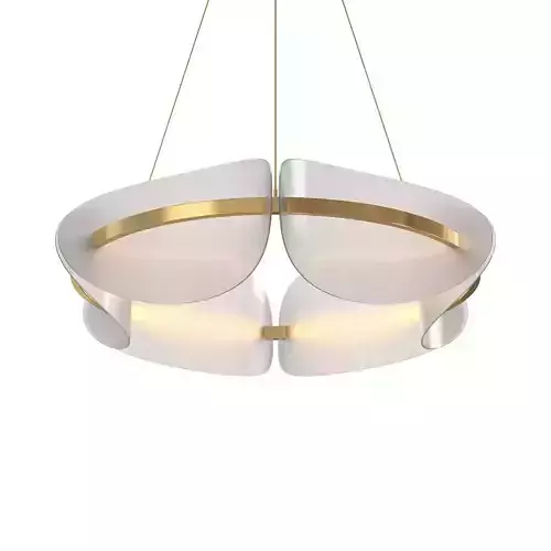 Luminaire LED chandelier 6 light  3D model