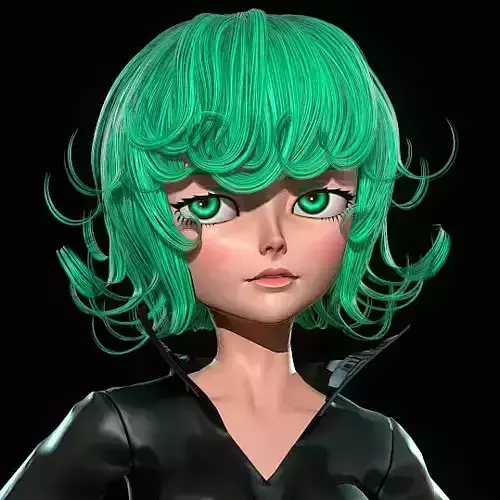 Tatsumaki Low-poly 3D model