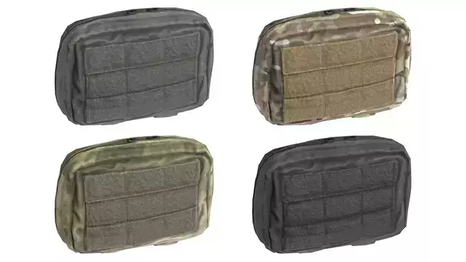 WARTECH ADMIN POUCH Low-poly 3D model