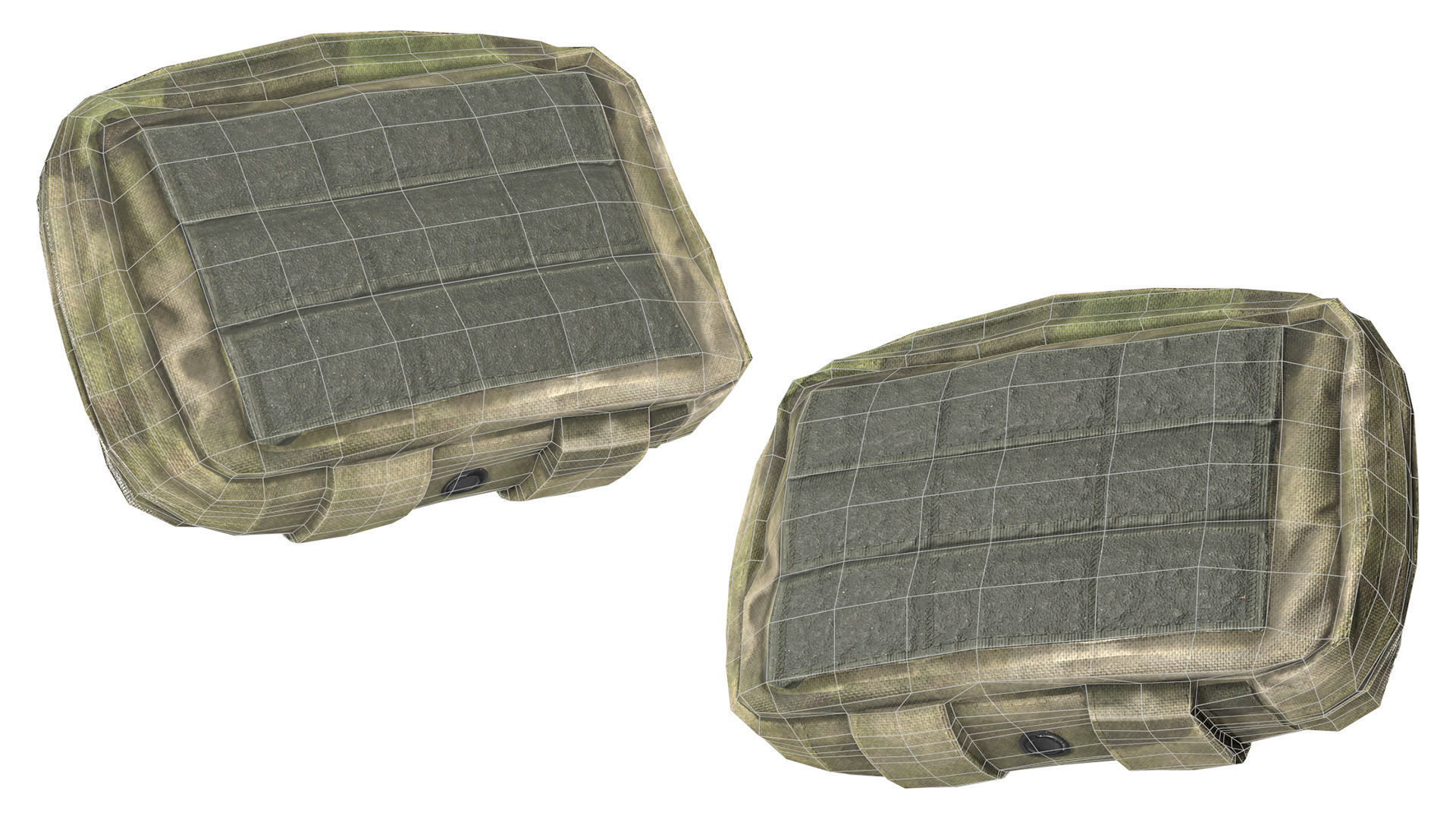 WARTECH ADMIN POUCH Low-poly 3D model_5