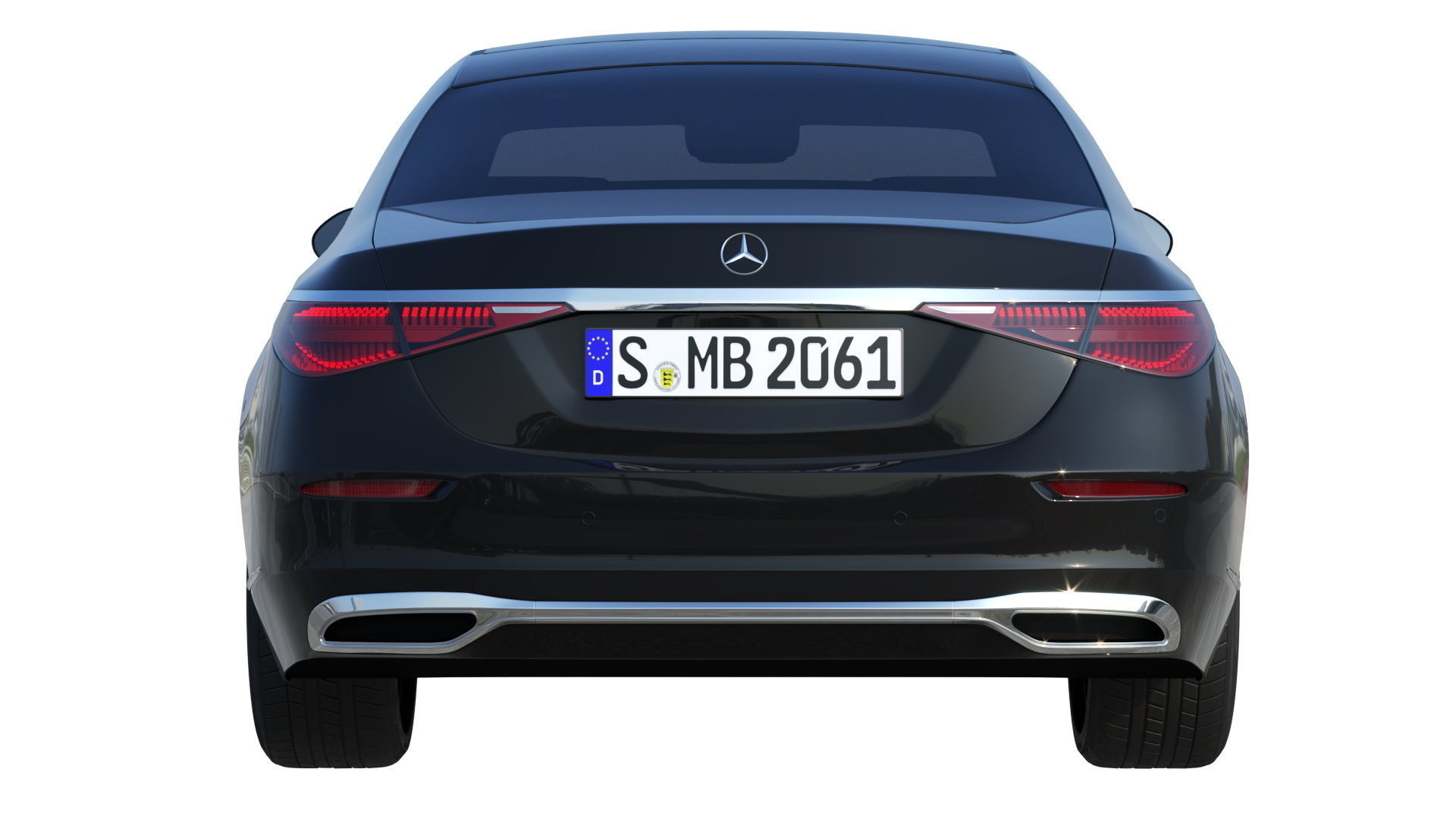 Mercedes-Benz S-Class W223 Long  AMG  Maybach 3D model_6