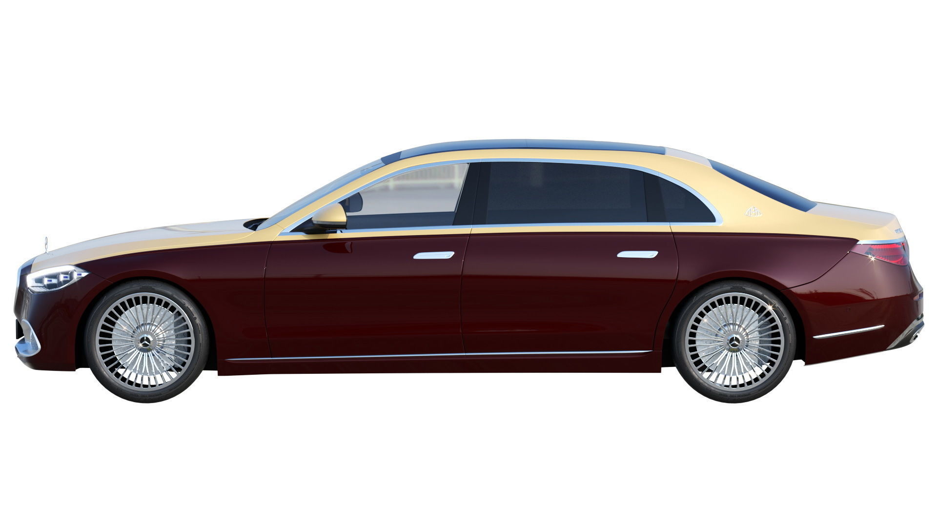 Mercedes-Benz S-Class W223 Long  AMG  Maybach 3D model_22