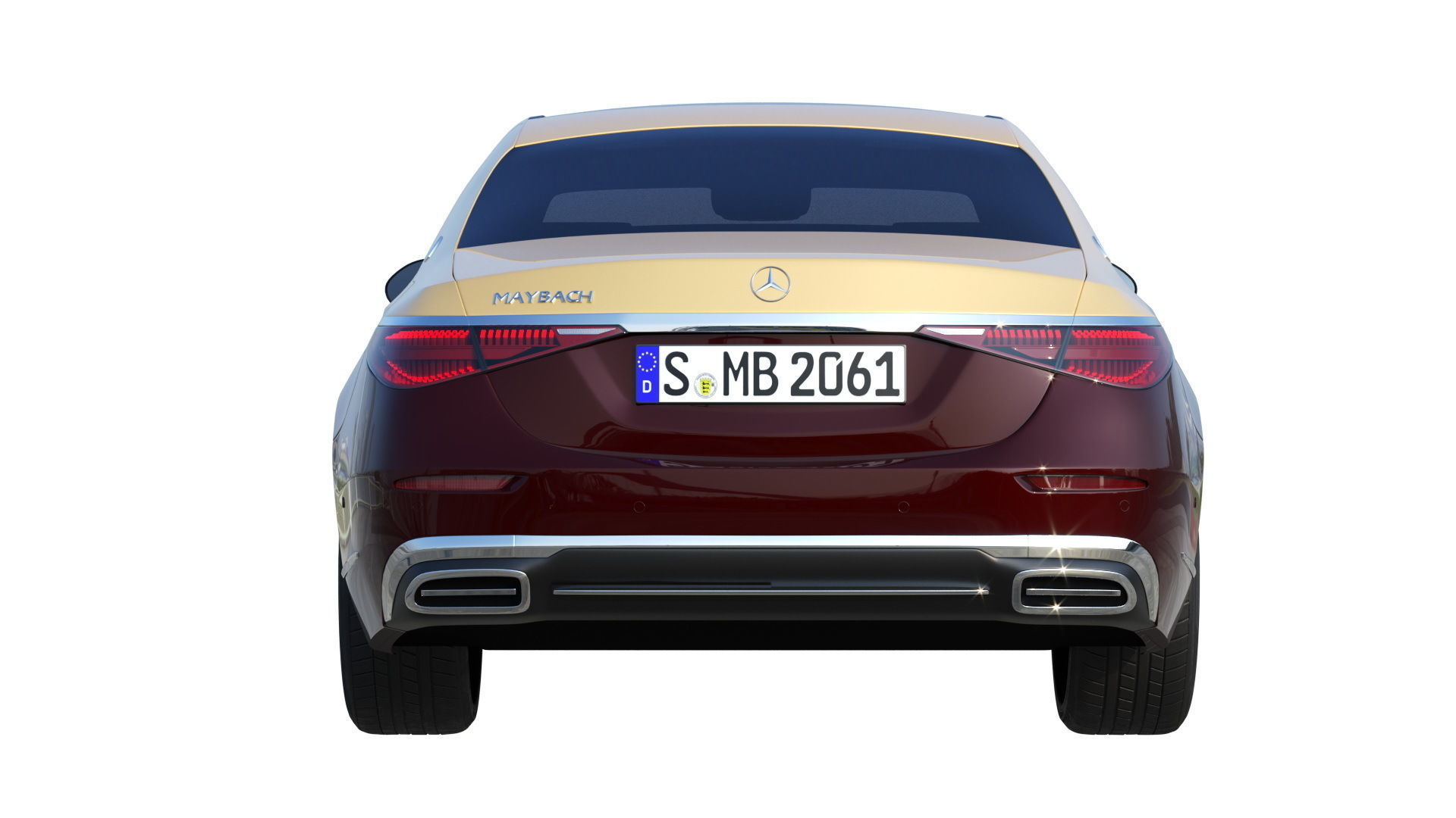 Mercedes-Benz S-Class W223 Long  AMG  Maybach 3D model_24