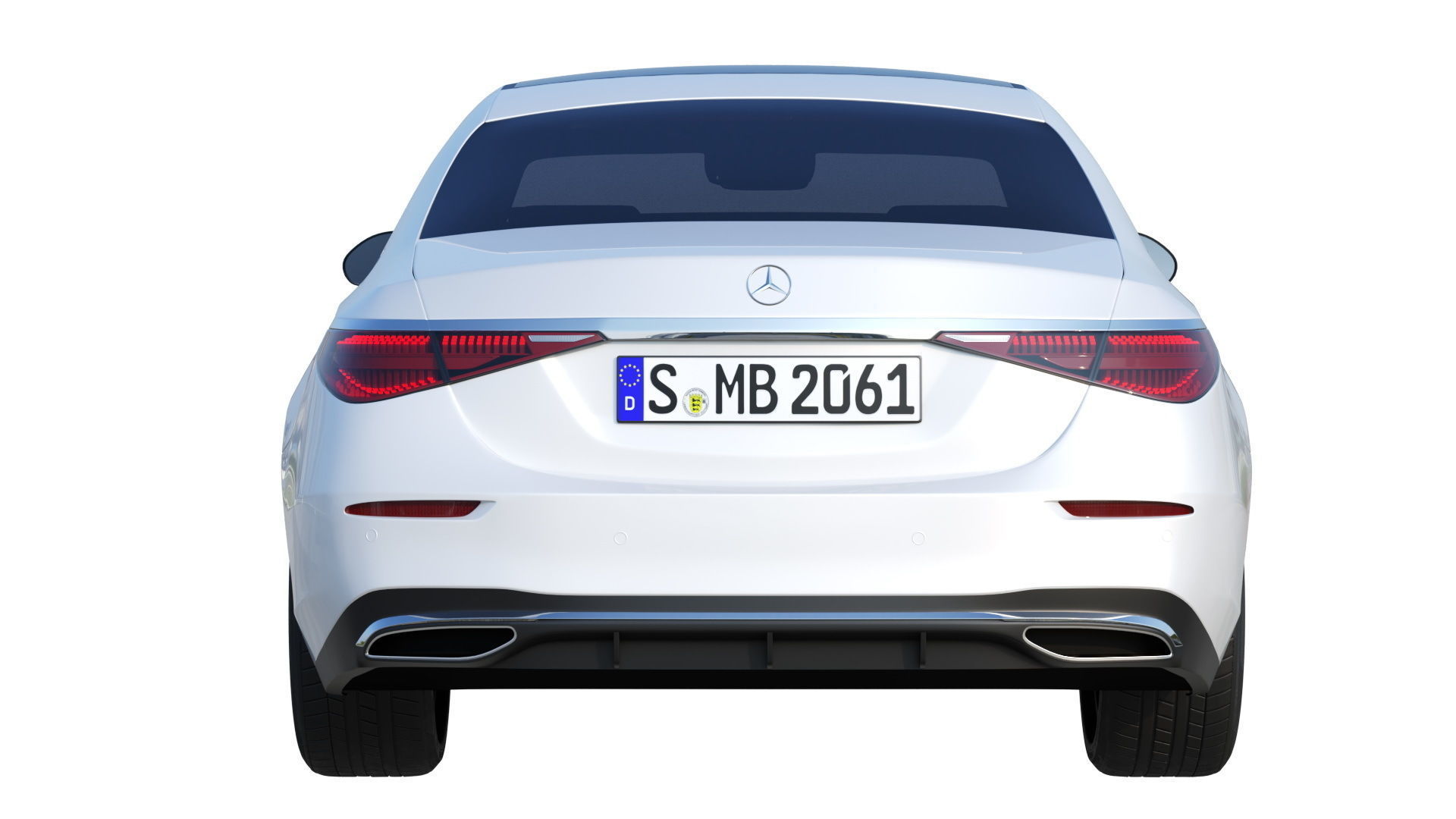 Mercedes-Benz S-Class W223 Long  AMG  Maybach 3D model_15