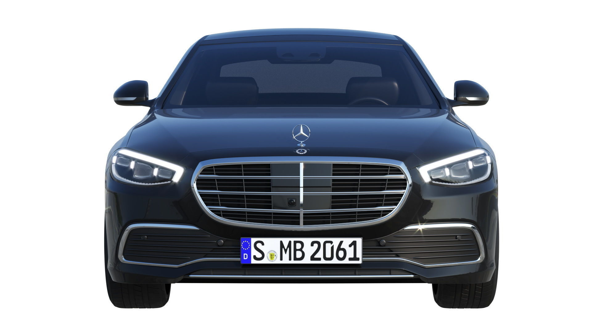 Mercedes-Benz S-Class W223 Long  AMG  Maybach 3D model_5