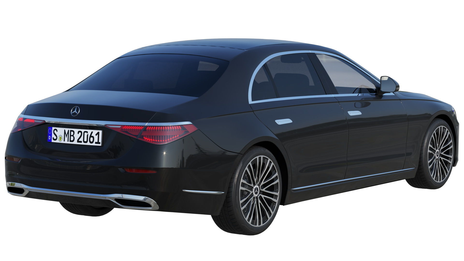 Mercedes-Benz S-Class W223 Long  AMG  Maybach 3D model_3