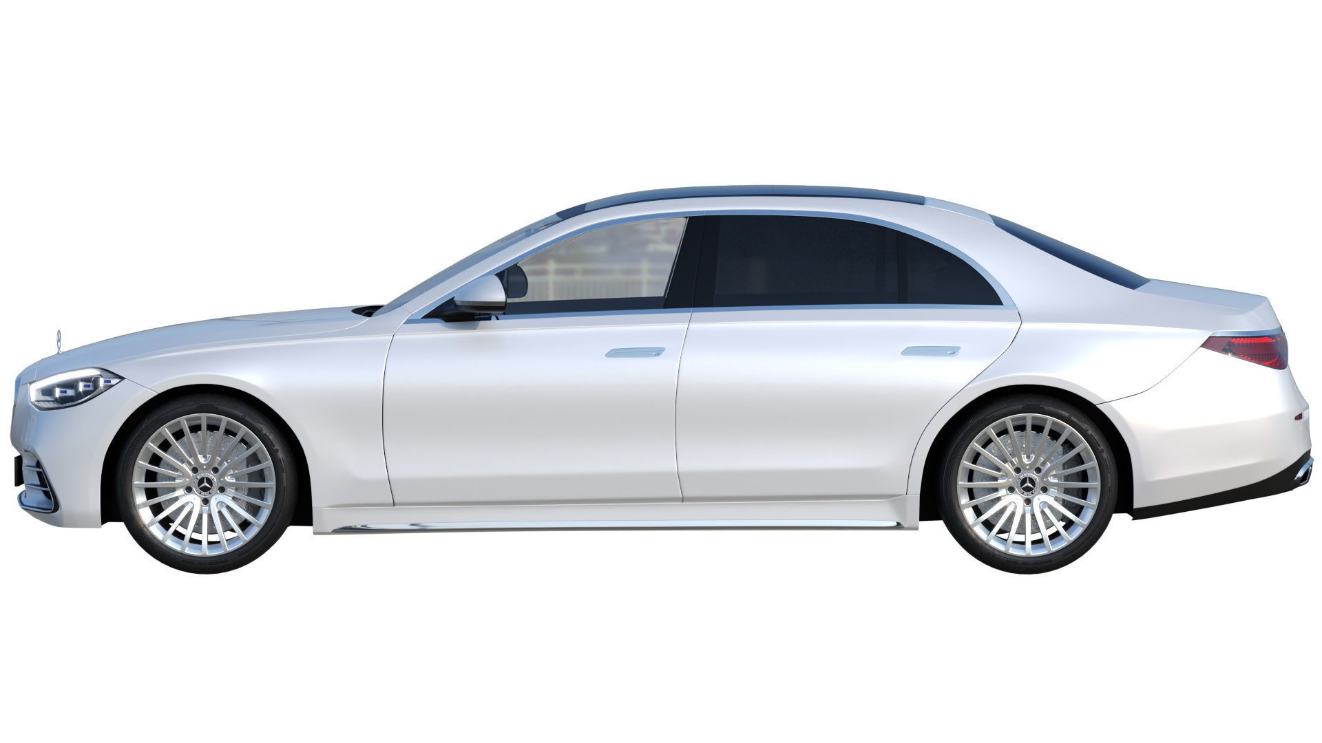 Mercedes-Benz S-Class W223 Long  AMG  Maybach 3D model_13