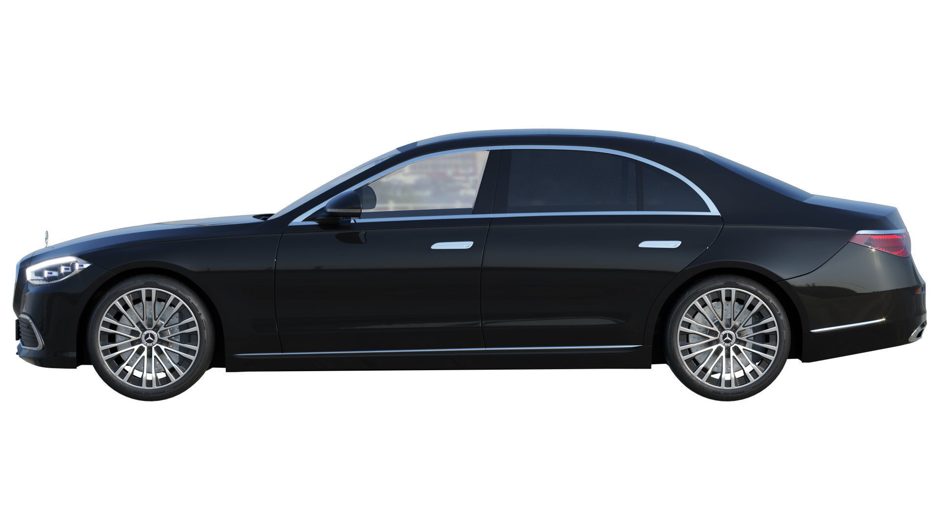 Mercedes-Benz S-Class W223 Long  AMG  Maybach 3D model_4