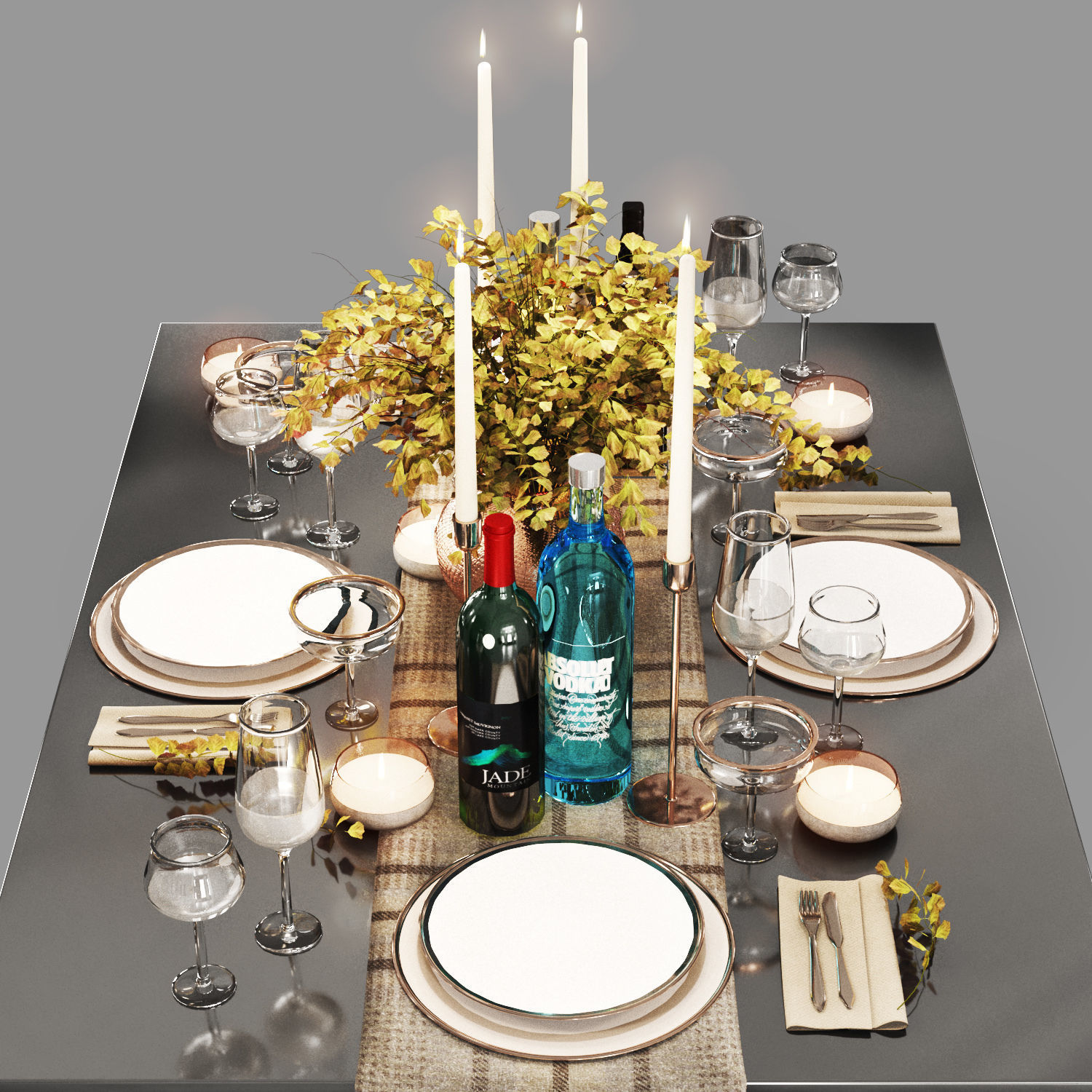 Tableware3 3D model_4