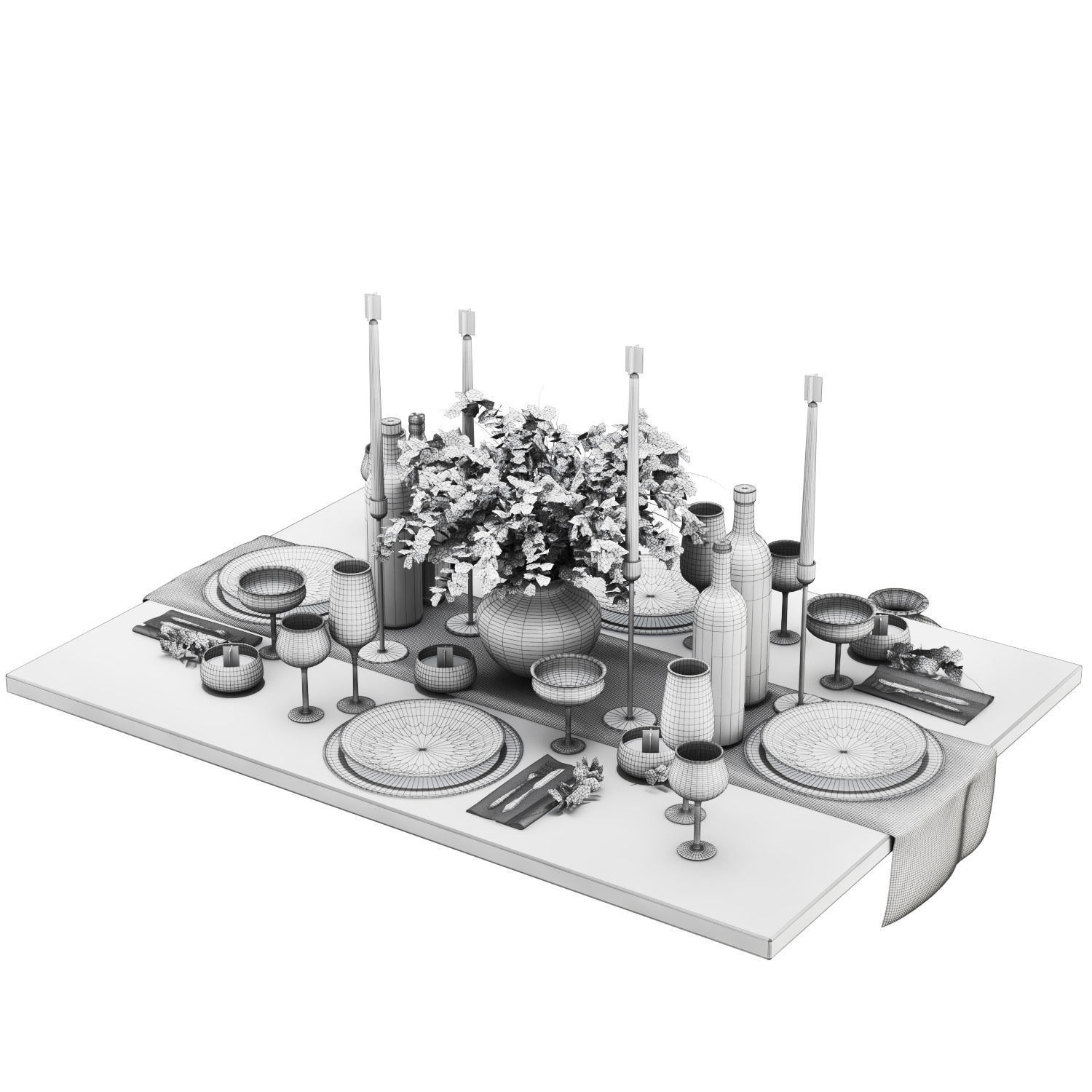 Tableware3 3D model_6