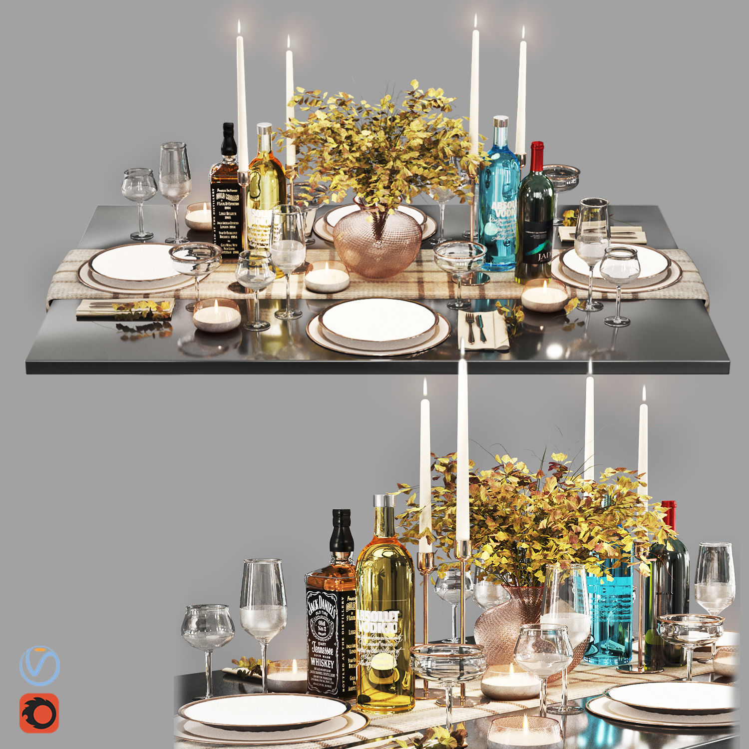 Tableware3 3D model_2