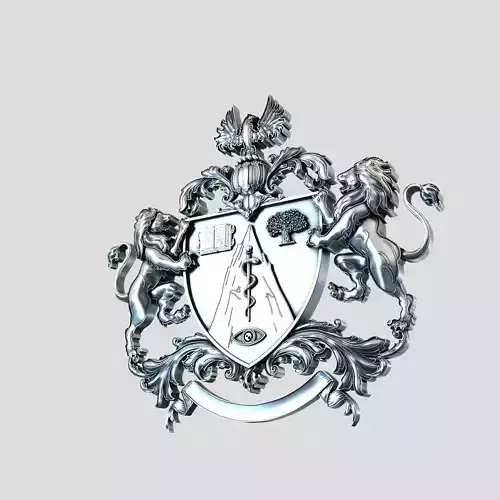 Lions and phoenix 3D print model