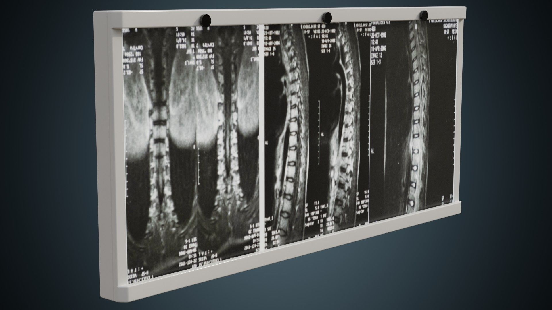 Lightbox 1A Low-poly 3D model_1