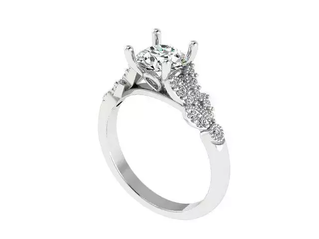 1 carat solitaire ring
