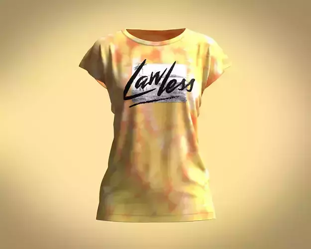 Girls Tops-Lawless Graphic