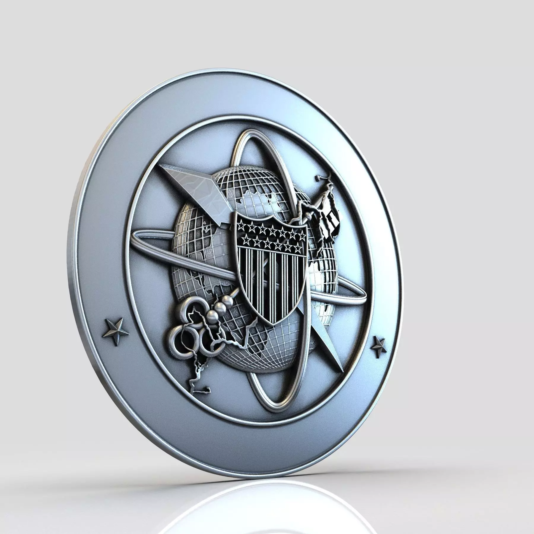 Cyber Seal 3D print model